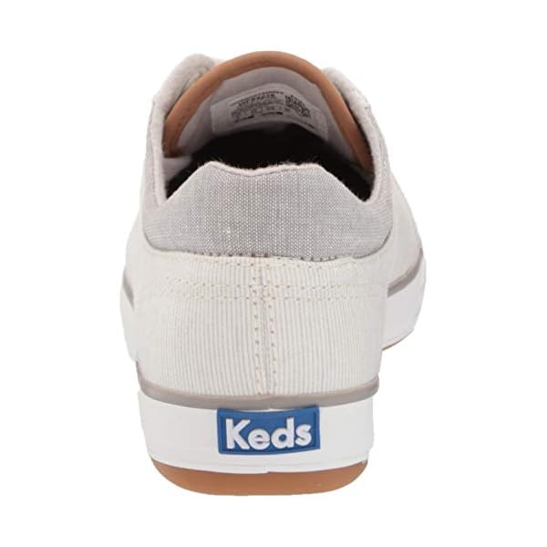 Keds-Womens-Center-2-Sneaker Keds Center 2 Lace Up, Sneaker womens, Gray Stripe, 7.5