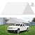 10 x 20 Ft Heavy Duty Carport Canopy Waterproof Canopy Cover with 40 Ball Bungees Cords,Waterproof & UV Protected and Easy Installation,Frame is Not Included