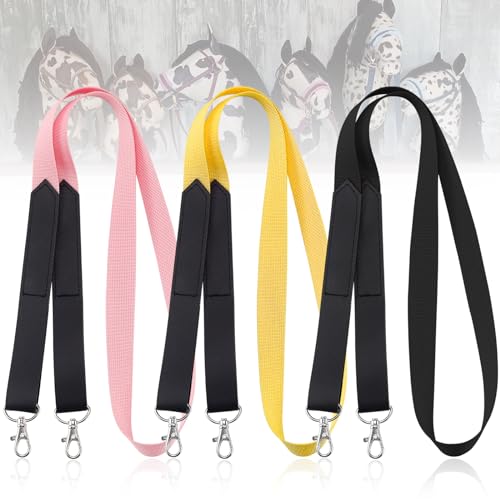 BINYI Hobby Horse Trense Halfter für Pferde Zubehör Trense Pferd Strick 3...