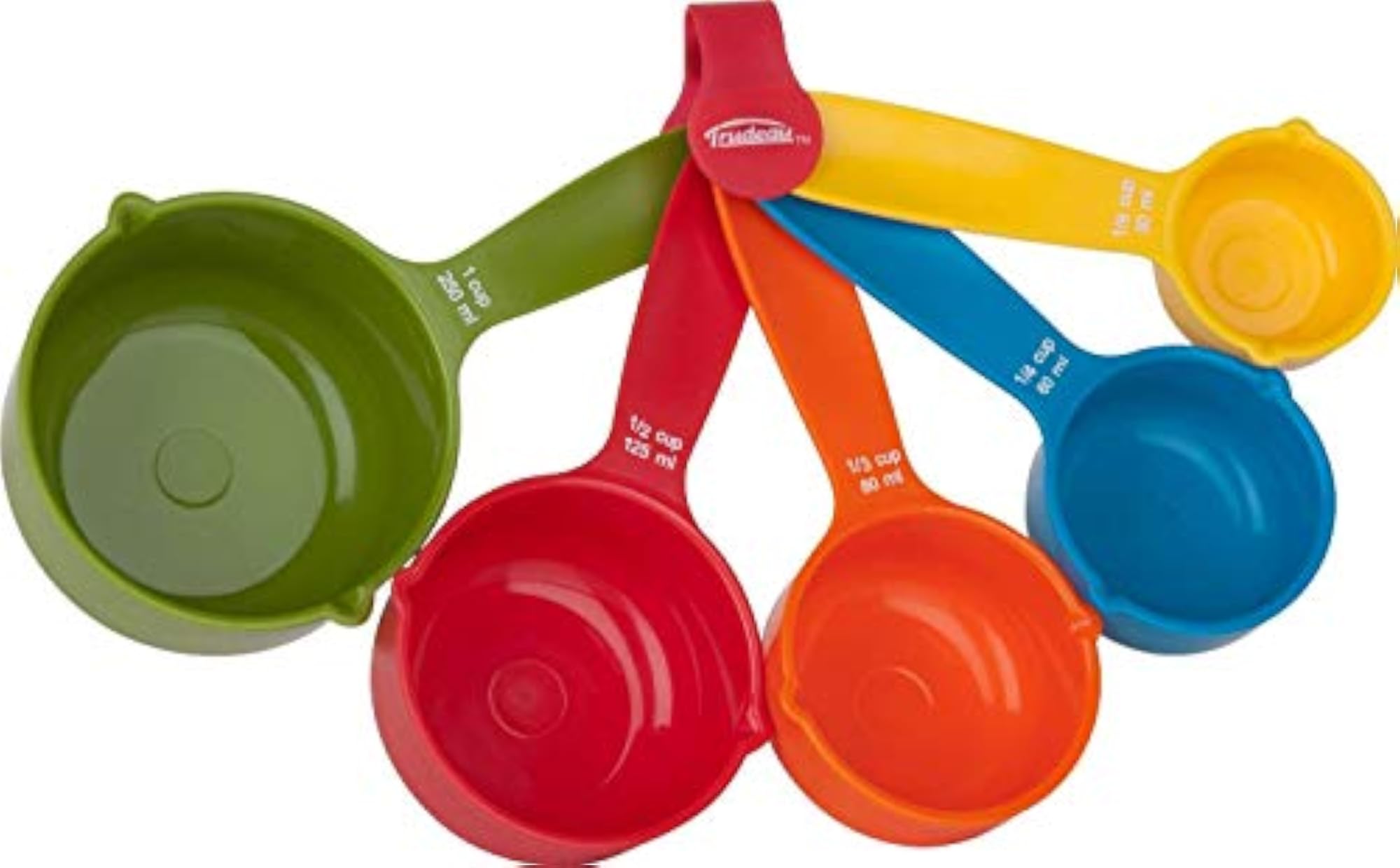 10-Piece Measuring Cups & Spoons Set, 5 Cups + 5 Spoons