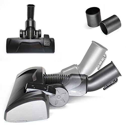 Maxorado Boquilla combinada Flex 32mm 35mm Universal Aspiradora de suelo para alfombras y suelos duros por ejemplo compatible con Electrolux Bosch Siemens Dirt Devil BSH Einhell Makita Kärcher
