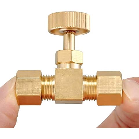 Minimprover Brass Needle Valve 1/4" Cover