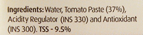 Image of Dabur Hommade Tomato Puree : Made from 100% Ripe Tomatoes with No Added preservatives - 200 gm (Pack of 3)