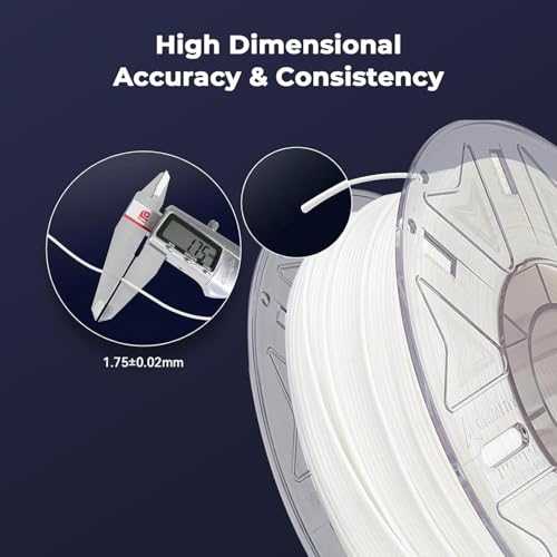 Image of Official RFID Creality Hyper PLA RFID Filament 1.75mm Marble for K2 Plus Combo, High Speed 30-600mm /s 3D Printer Filament, 1kg(2.2lbs) /Spool Hyper PLA RFID Support CFS, for Most 3D Printers Marble