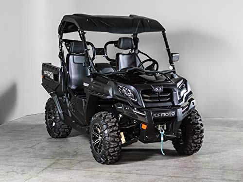TerraRider Full UTV Windshield Compatible with CF Moto UForce (Excludes 1000 and 600 Models) - Standard 3/16