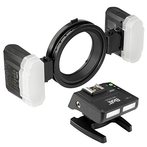 Bolt TTL Macro Ring Flash with Transceiver Set for Sony