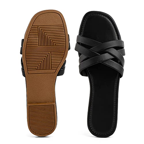 Image of Nowry Women Stylish Flats Fashion Sandal For Party & Wedding /Casual Flat Sandals For Women's & Girls