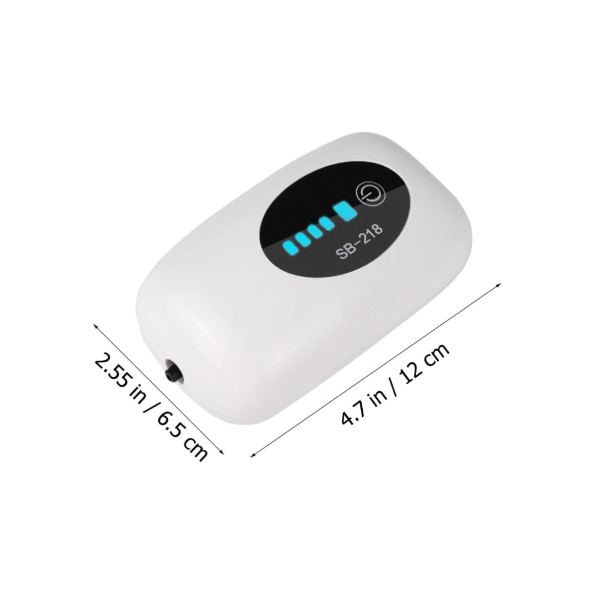 Sosoport Sauerstoffpumpe Aufblasgerät tauchfähig Wasserpumpe Aquariumfilter Belüften akkubetriebene luftpumpe Batteriebetriebene Luftpumpe Aquarium Luftpumpe Aquarium Pumpe Plastik