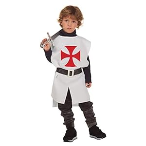 Viving Costumes Historical Disfraz Peto Medieval Blanco 3-6 a, Multicolor, 3-6años (My Other Me Fun Company 203789)