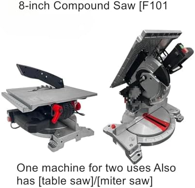 Miniature Table Saw - Multi-Functional High-Precision Cutting Machine for Wood & Metal - Compact DIY Tool for Hobbyists & Professionals