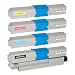 Produktbild 4 Toner kompatibel für Oki ES3452 5431 5462 DN - 44973509 44973510 44973511 44973512 - Schwarz 7.000 Seiten, Color je 6.000 Seiten