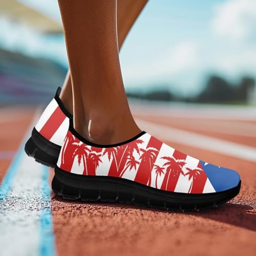 Image of Womens Slip On Walking Shoes Non Slip Loafer Breathable Holiday Travel Shoe Lightweight Casual Low Top Sneakers SizeUS 5.5-11.5