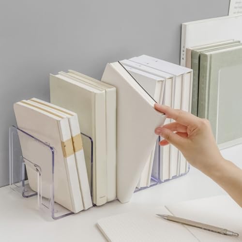 Organisateurs de magazines à 4 compartiments pour un tri vertical efficace - 6