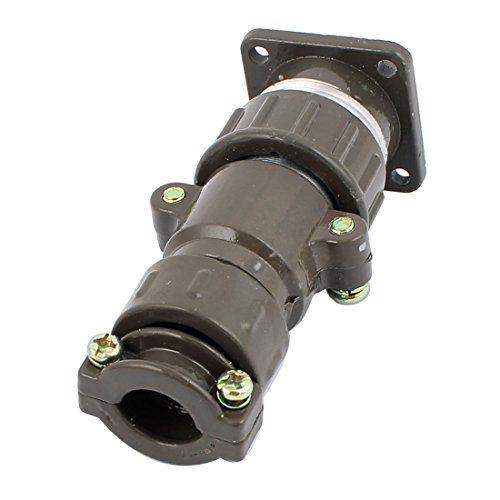 Conector eléctrico masculino para motor aviación P20K11Q 7 terminales miniatura 2