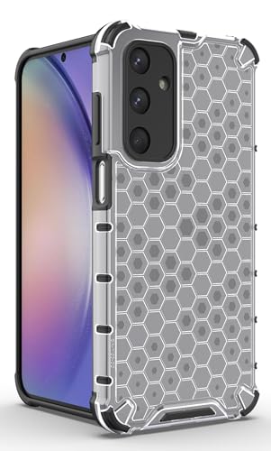 Image of Glasgow Back Case Cover Designed for [ Samsung Galaxy M35 5G ] (Stylish Look | Shock Proof) - Transparent