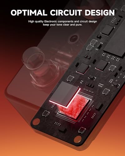 image for Donner Distortion Guitar Pedal, Morpher Mini Distortion 3 Modes Natura