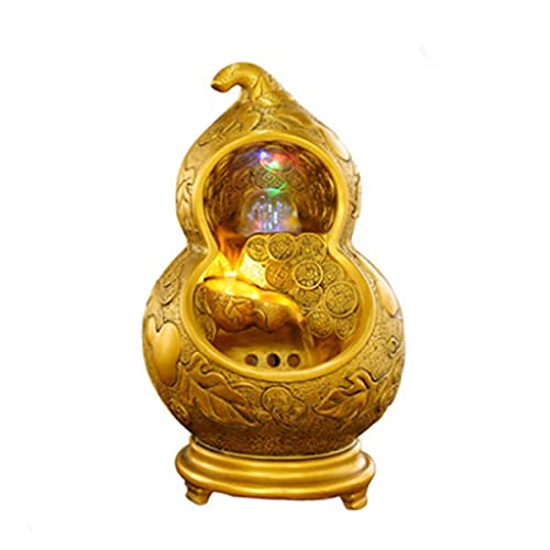 Fontaine de bureau idée cadeau relaxation cascade lumineuse Feng Shui