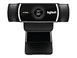 Logitech C922 Pro Stream Webcam 1080P Camera for HD Video Streaming & Recording 720P at 60Fps with Tripod Included