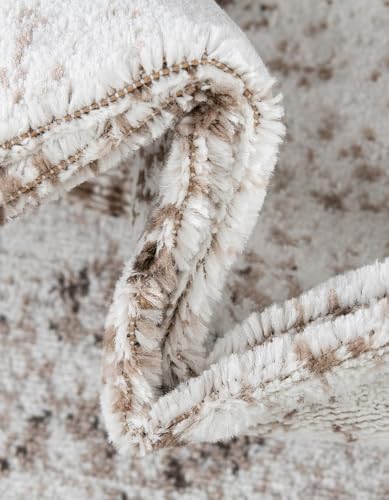 Unique Loom Sofia Collection Area Rug - Casino (2' x 3' 11" Runner, Beige/ Tan)