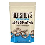 Hershey's Cookies 'N' Creme Dipped Pretzels, 24oz, 1.5 Pound (Pack of 1)