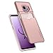 Spigen Slim Armor CS Galaxy S9 Case with Slim Dual Layer Wallet Design and Card Slot Holder for Samsung Galaxy S9 (2018) - Rose Gold