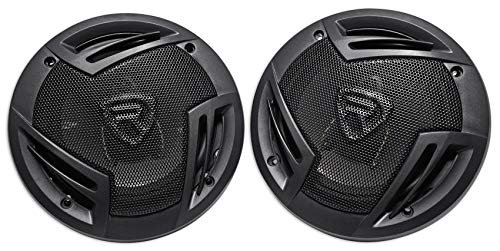 Rockville (4) Rv6.3A 6.5" 1500W 3-Way Car Speakers+4-Channel Amplifier+Amp Kit #TOP5