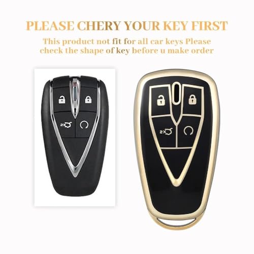 Coque de clé TPU protégeant votre clé de Changan Oshan X7 au quotidien