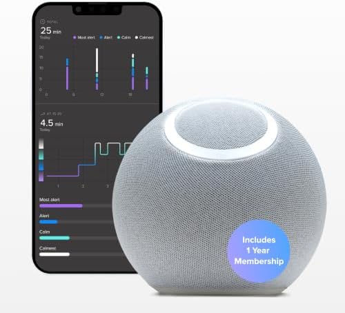 Reflect Orb: Smart Tracker for Stress Relief & Mental Health. Bio...