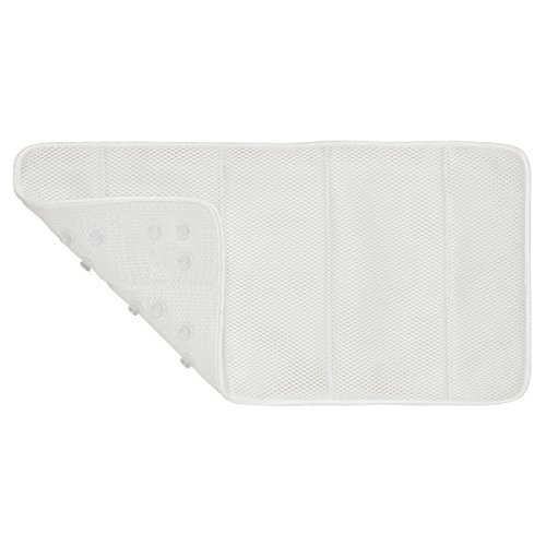 Sealskin Safety Non-Slip Mat, Polyester, White, 79 x 7.5 x 39 cm