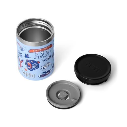 Image of YETI Rambler 16 oz Food Jar, Vacuum Insulated, Stainless Steel, With Airtight Lid, Big Sky Summer Camp