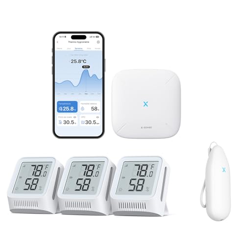 Thermomètre-Hygromètre Wi-Fi X-Sense pour contrôler le climat de la chambre de bébé