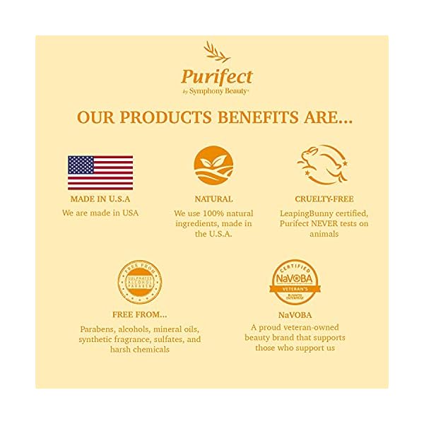 PURIFECT-Facial-Serum-VITAMIN-C-BRIGHTENING-30ml NATURAL VITAMIN C Vegan Facial Serum for Skin Brightening Firming Anti Aging, Reduce Wrinkles Dark Spots with Niacinamide Vitamin E 30ml Non Irritaging Formula PURIFECT MADE IN USA