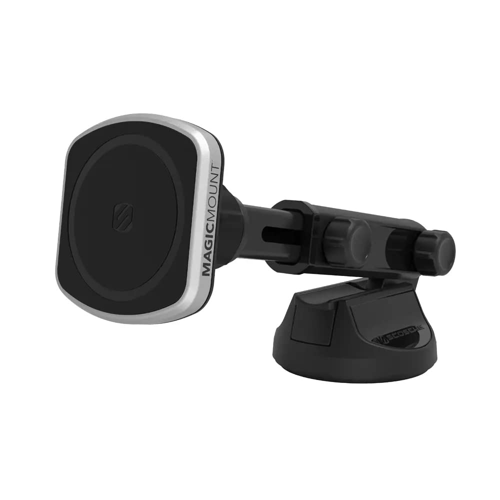 SCOSCHE Compatible/Replacement for MagSafe, iPhone, Galaxy, Pixel MagicMount Pro 2 Extendo Telescoping Magnetic Window/Dash Phone Mount MP2WDEX2-XTSP