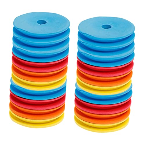 NOLITOY 20pcs Spool Fishing Pole Holder Fishing Tool Fishing Pole Wheel Fishing Equipment Fishing Line Accessories Fishing Accessories Fishing Line Spooling Tool