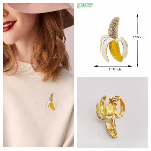 Image of Animal brooch Women's Fashion Unique Crystal Rhinestone Vintage Enamel Lapel Safety Pin, Clothing Jewelry Clothing Backpack Jacket Hat Decoration DIY