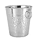 American Metalcraft WB9 Hammered Stainless Steel Champagne Service Bucket, Silver, 5-Quart