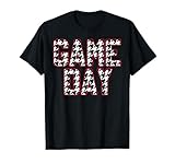 Vintage Game Day Houndstooth Alabama American Football Fans T-Shirt