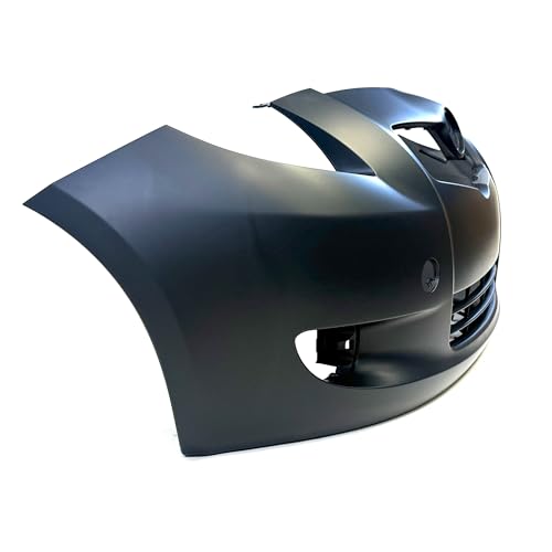 Image of FitParts Compatible with Toyota Yaris 2006-2008 Front Bumper Cover | Primed, With Fog Light Holes, Hatchback, Ready to Paint, OEM 5211952925, TO1000325
