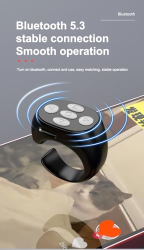 Pasapáginas remoto Bluetooth para móvil anillo interactivo de control inalámbrico 2