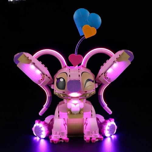 BRIKSMAX Licht für LEGO Angel 43257 - Compatible with Disney Bausteinen Modell - Ohne Lego Set