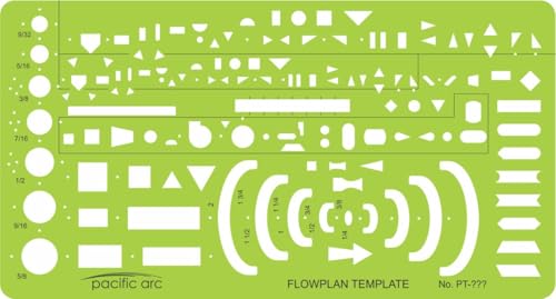 Pacific Arc Template: Flowplan 9.75" x 5.69"