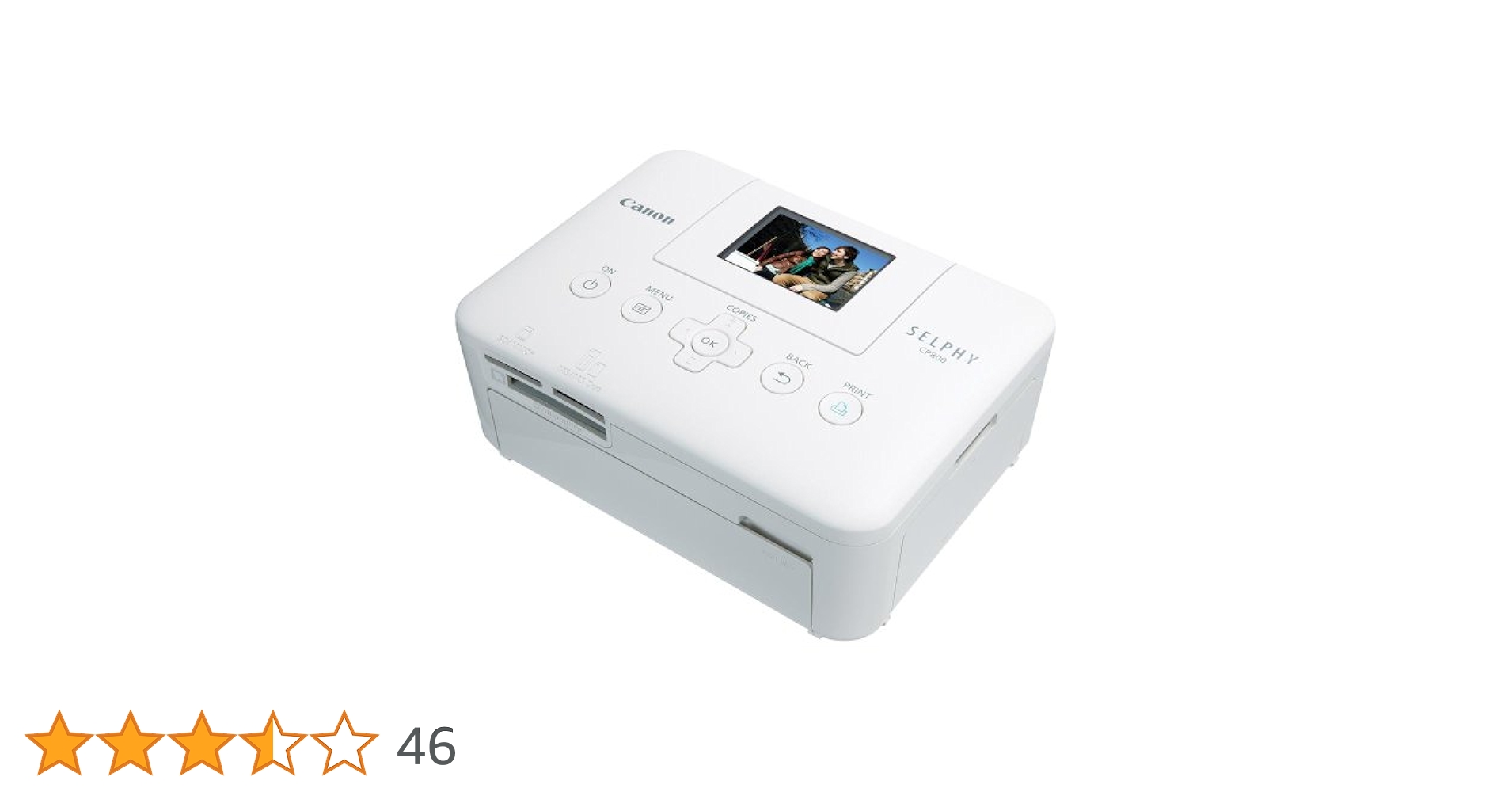 Canon SELPHY  プリンター CP800(WH) Amazon | 旧モデル Canon プリンター SELPHY CP800WH ホワイト