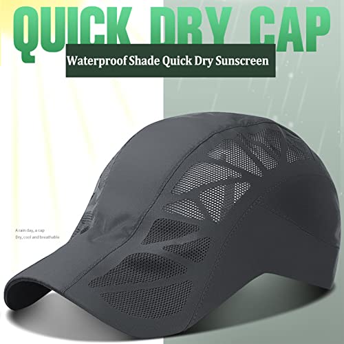 Thin Peaked Cap, Quick Dry Sun Hat Mesh Flat Cap Breathable Summer Newsboy Hat Adjustable Mens Flat Cap - Out Door Activities #TOP3