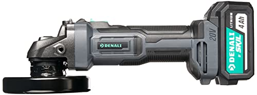 Amazon Brand - Denali By Skil 20V Cordless Angle Grinder Kit With 4.0Ah Lithium Battery And 2.4A Charger, Blue #TOP1