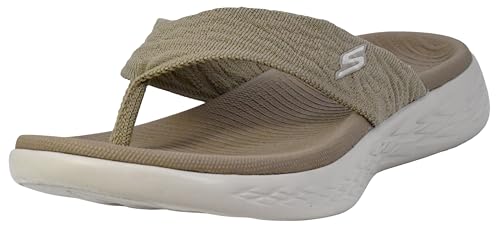 Skechers Women's On-the-go 600 Sunny, Taupe, 9