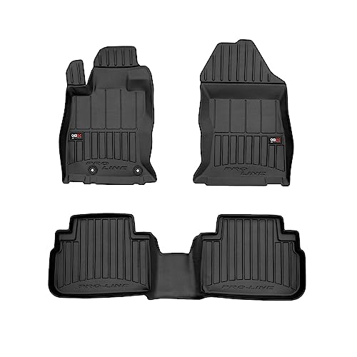 OMAC Tapis de Sol en Caoutchouc Compatible avec Subaru Forester V 2018-2025 Noir Premium