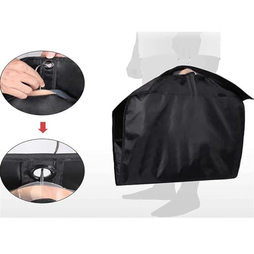 Garment Bags 5 Pcs Non-woven Clothing Dust Cover, Dress Hanging Bag, Coat Suit Cover, Down Jacket Storage Transparent Clothing dust Cover (Color : F, Size : 60 * 150cm)2