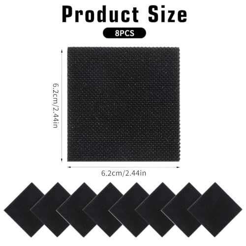 Image of High Heels Patches, Rubber Boot Replacement Square Sole Repair Tips Anti Caps Tread Pad Non Slip Protectors