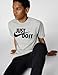 Nike Men's Sportswear JDI T-Shirt, Dark Grey Heather/Black, Small Tall