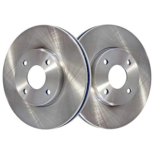 AutoShack R64134PR Front Brake Rotors Pair of 2 Driver and Passenger Side Replacement for 2005 2006 2007 Ford Focus 2.0L 2.3L FWD